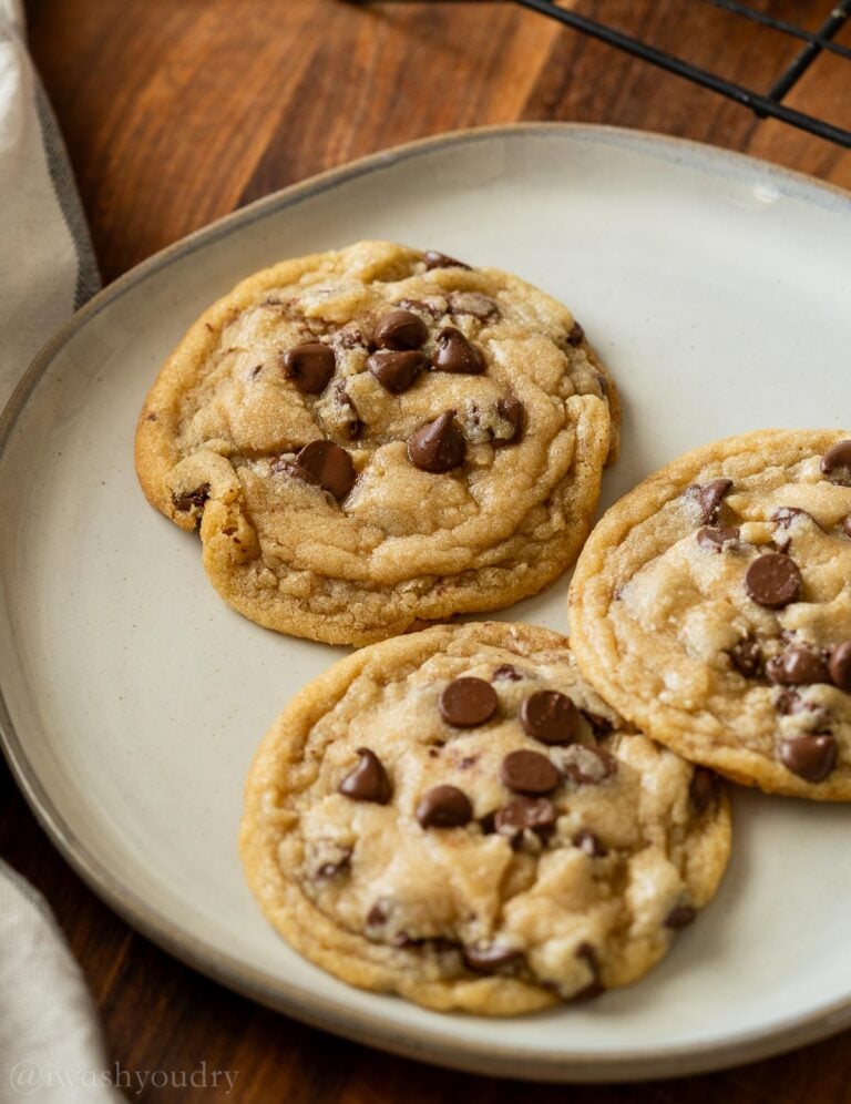 Chocolate Chip Cookie Recipe - I Wash You Dry