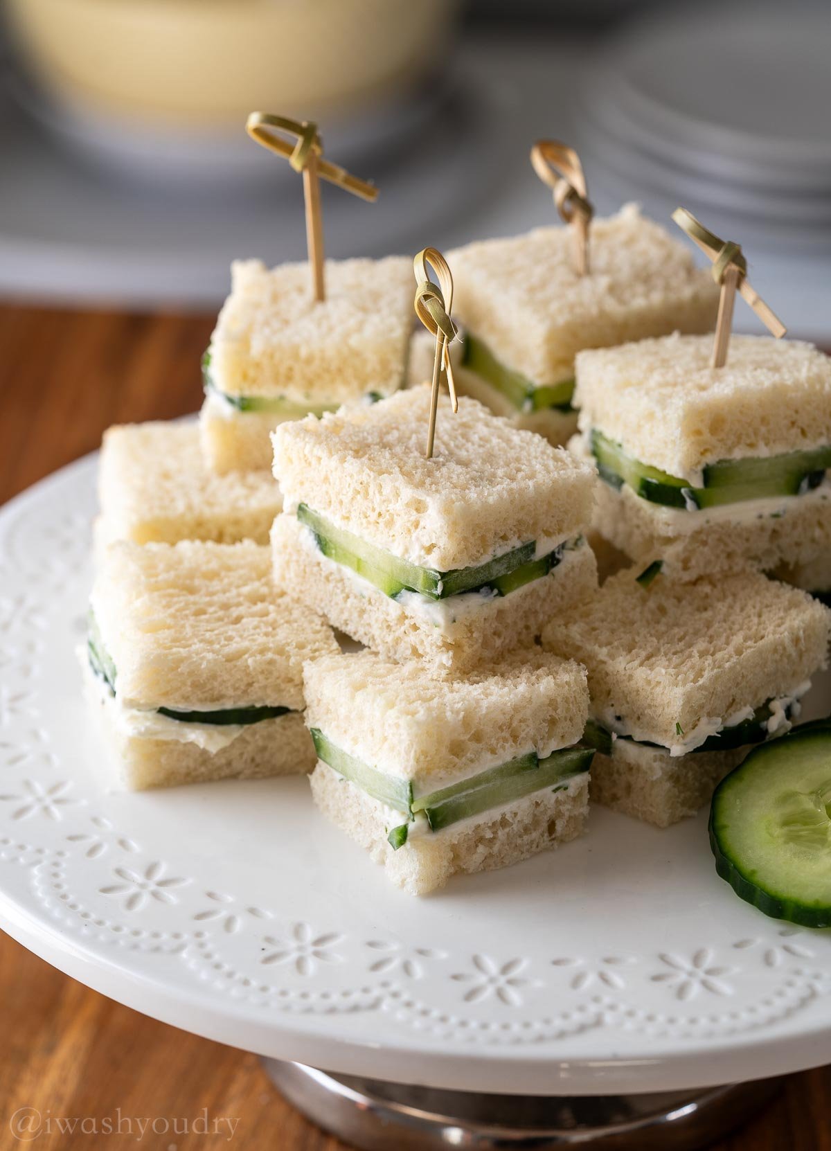 Petite Cucumber Sandwich Recipe-image