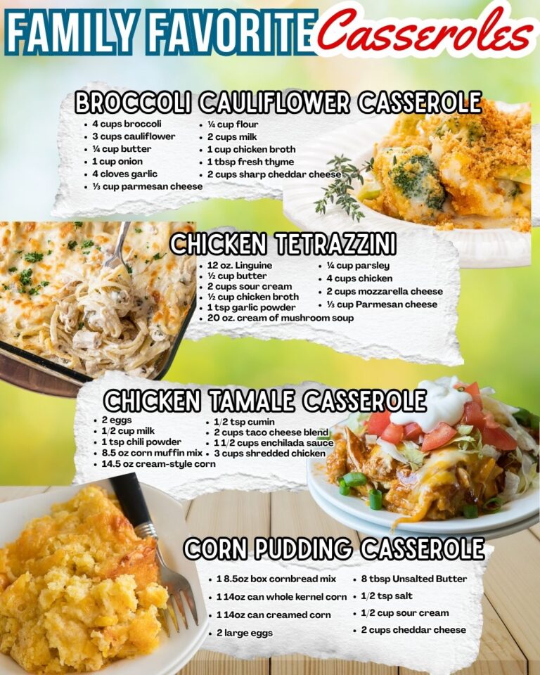 Family Casserole Recipes