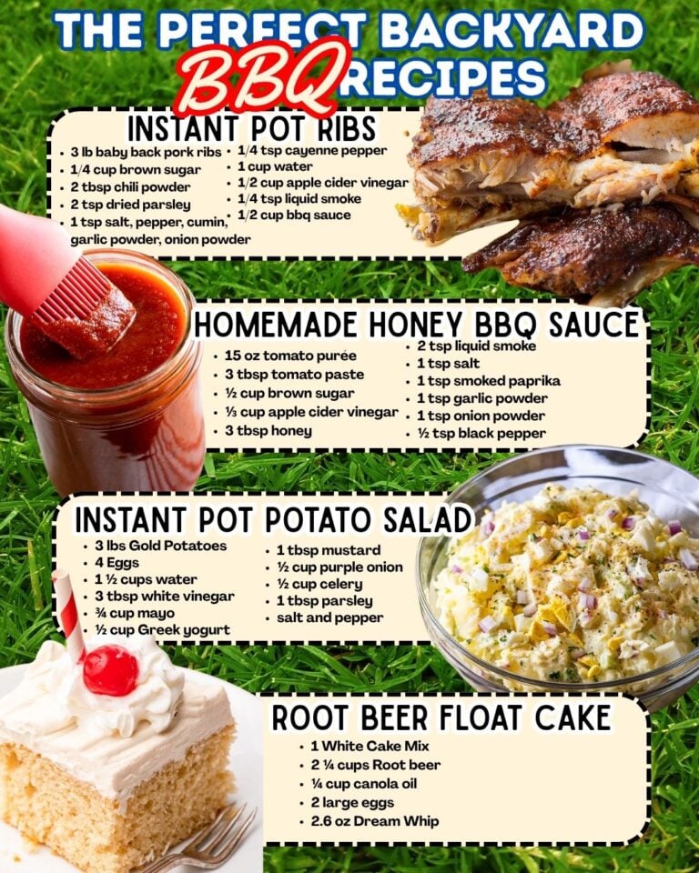 The Perfect Backyard BBQ Recipes