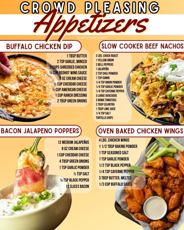 Crowd Pleasing Appetizers