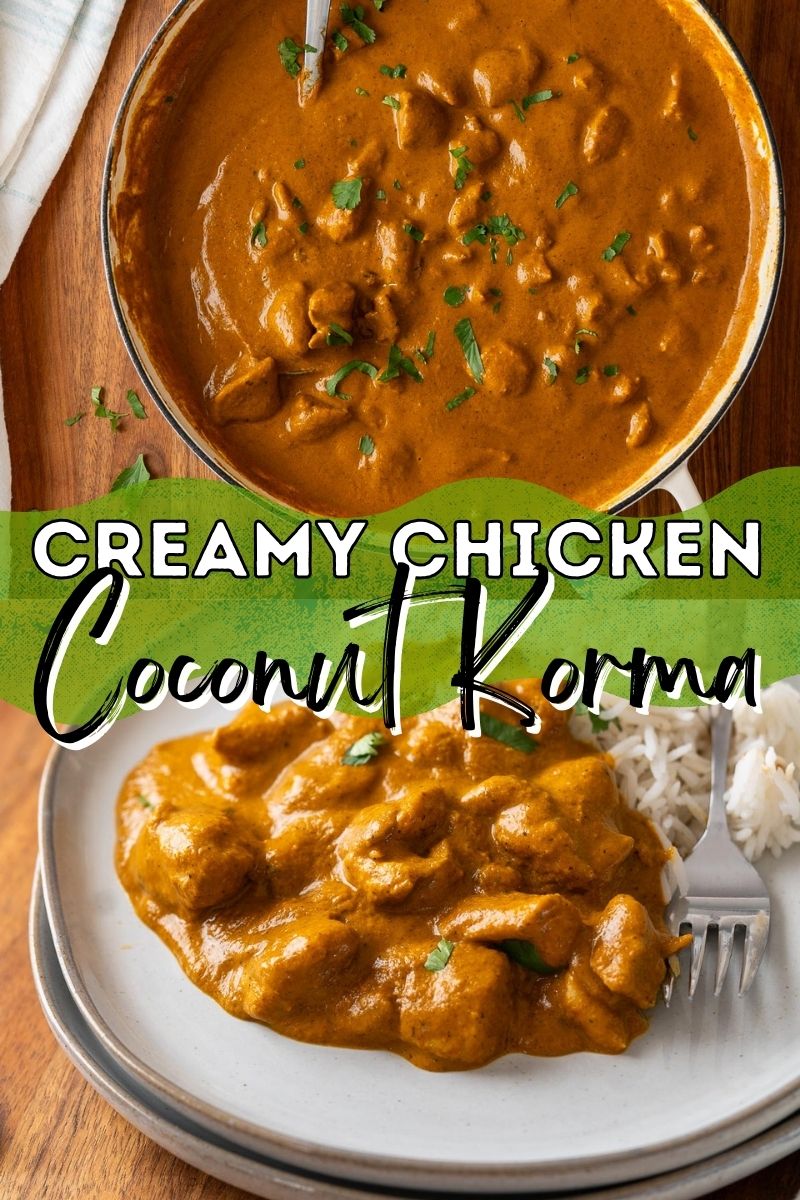 Chicken Coconut Korma - I Wash You Dry